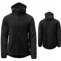 Polar Ciepła Bluza Polarowa Helikon Patriot MK2 Rozpinana Hybrid Czarna S