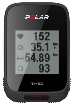 Polar, Komputer rowerowy z GPS z nadajnikiem pomiaru tętna na pasie, M460 HR czarny - Polar