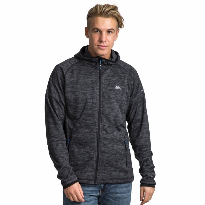 Polar męski fullzip TRESPASS NORTHWOOD B Black Marl M trespass