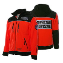 Polar ratowniczy North-Wind PRM-23 FLUO z kapturem oraz kompletem emblematów Inna marka