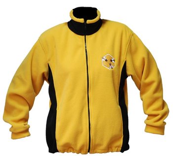 Polar sportowy z haftem DLA PSZCZELARZA  (żółty) - rozmiar męski M - BEE&HONEY