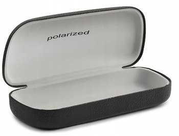 Polarzone, Twarde etui futerał na okulary, Czarny - PolarZone
