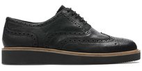 Półbuty damskie Clarks Baille Brogue czarne 37 Clarks