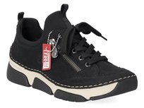 Półbuty damskie Rieker 45973-00 sneakersy sportowe czarne wygodne-37 Rieker