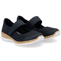 Półbuty damskie Rieker N42B0-14 BLUE 37 Rieker