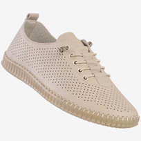 Półbuty Damskie Skórzane Buty Eleganckie Filippo Beżowe DP6140/26BE Beżowy 38 FILIPPO