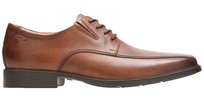 Półbuty męskie Clarks Tilden Walk brązowe 40 Clarks