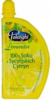 Polenghi 100% soku z Sycylijskich cytryn z olejkiem eterycznym z cytryny 200 ml