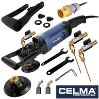Polerka do kamienia na mokro CELMA Professional PRAw 130D 1600W 110V 1750 obr