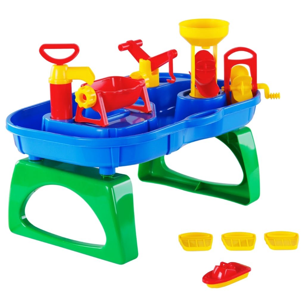 Zdjęcia - Zabawki do piaskownicy Polesie Wader 11-częściowy stolik do zabawy z wodą, 53x38x40 cm, PP