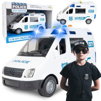 Policja Wóz Policyjny Radiowóz Światło i Dźwięk - MalPlay