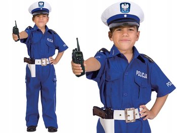 Policjant Strój Karnawałowy R. 140 cm Drogówka - Inna marka