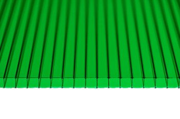 Poliwęglan komorowy 500x1050 zielony 6 mm - e-szklarnia