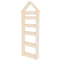 Półka biblioteczka regał na książki dla dzieci styl skandynawski