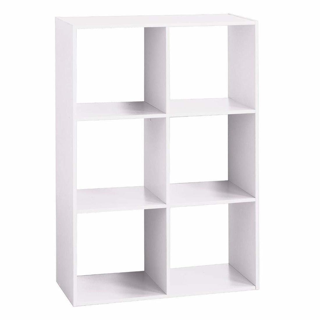 Półka dekoracyjna 5FIVE SIMPLE SMART, prostokątna, biała, 68x100,5 cm