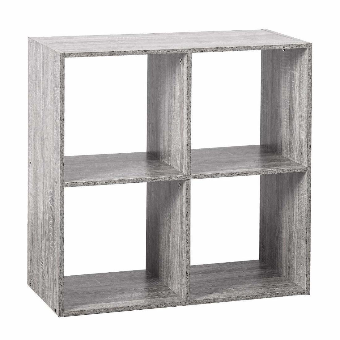 Półka dekoracyjna stojąca 5FIVE SIMPLE SMART, szara, 67,6x67,6 cm