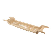 Pólka Łazienkowa Na Wannę Z Uchwytami Organizer Beżowa 69Cm