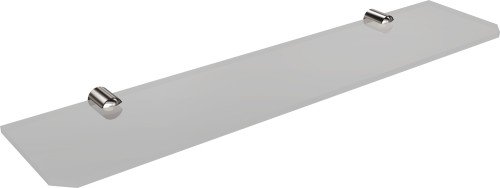 Półka łazienkowa szklana 70 cm ANDEX Classic 051/70/CC chrom
