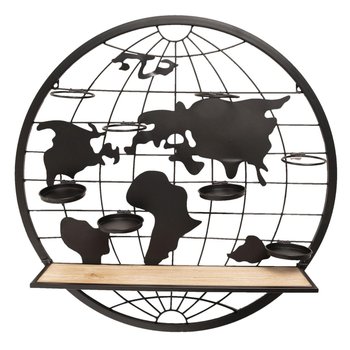 Półka metalowa Mapa Świata - MIA home
