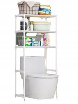 Półka Nad Wc Stojak Do Łazienki Szafka Biała Perfectlife