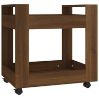 Półka pod biurko drewnopochodna 60x45x60 cm, brązo