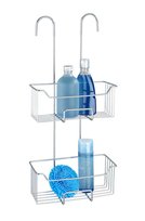 Półka pod prysznic MILO, dwupoziomowa, metalowa, WENKO