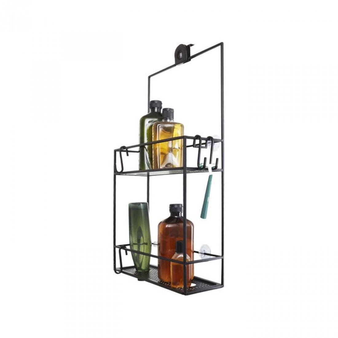 Półka pod prysznic UMBRA Cubiko Shower Caddy, czarna, 12,7x30,5x52,1 cm
