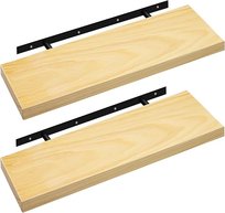 Półka wisząca lite drewno półka 80 x 19 x 3,5 cm, do kuchni, salonu, sypialni H134 Inna marka