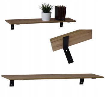 Półka wisząca LOFT na ścianę Regał na książki szer. 120cm Kod 033