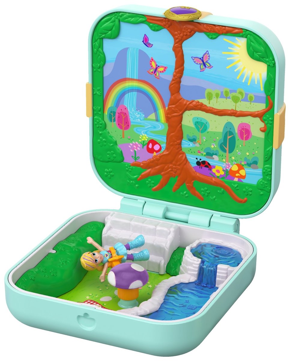 Polly Pocket, Hidden Hideouts, zestaw Czarodziejski las, GDK76/GDK79