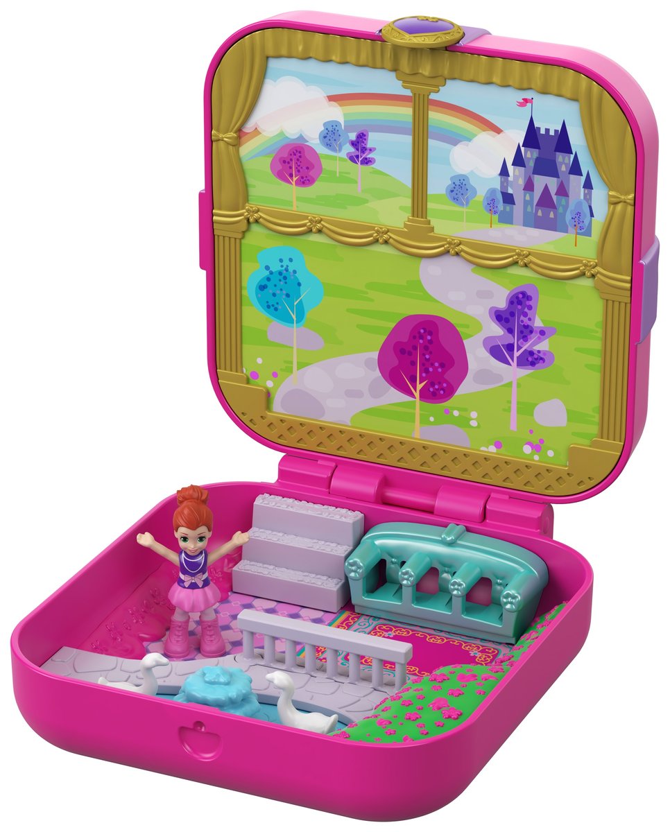 Polly Pocket, Hidden Hideouts, zestaw Pałacyk księżniczki, GDK76/GDK80