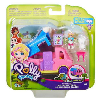 Polly Pocket, zestaw figurek Pollyville Lodziarnia