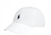 POLO RALPH LAUREN BIAŁA CZAPKA BEJSBOLÓWKA Z BAWEŁNY 1I_A POLO Ralph Lauren