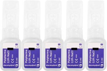 Polpharma 0,9% Nacl Sól Fizjologiczna Do Inhalacji 10 Ampułek X 5 ml - Inny producent