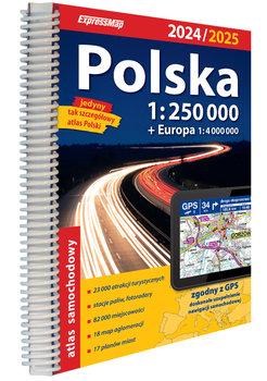 Polska. Atlas samochodowy 1:250 000 - Opracowanie zbiorowe