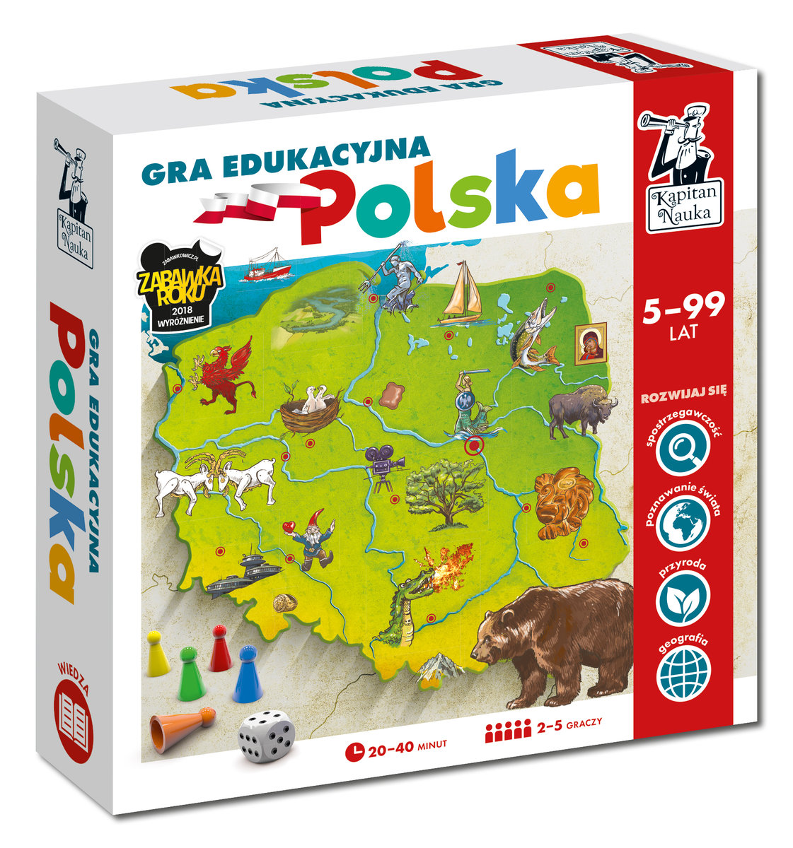 Polska, gra edukacyjna, Kapitan Nauka