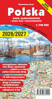 Polska. Mapa 1:700 000 wyd. foliowane wyd. 2026/2027