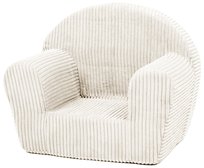 POLSKI Piankowy Dziecięcy Fotel Pikowany Dla Dzieci BEZPIECZNY VELINDA