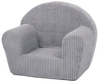 POLSKI Piankowy Dziecięcy Fotel Pikowany Dla Dzieci BEZPIECZNY VELINDA