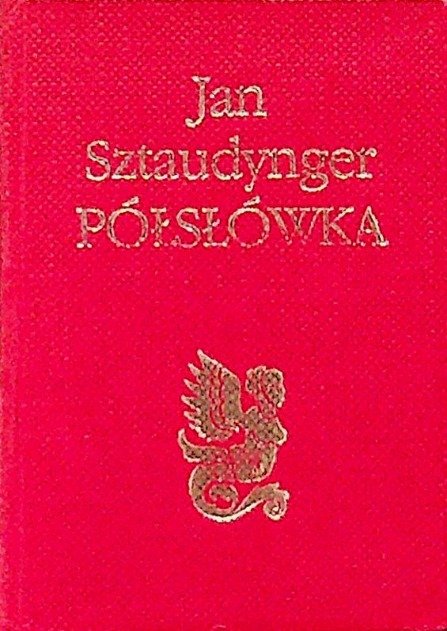 Półsłówka - Sztaudynger Jan | Książka w Empik