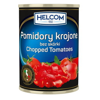 Pomidory konserwowe krojone 2650 ml HELCOM - Helcom