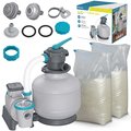 Pompa piaskowa do basenów Bestway 11355 L/h + Piasek 50 Kg&nbsp;-&nbsp;Bestway