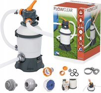 Pompa Piaskowa do Basenu Filtrująca do Basenów Węże 3596 l/h Bestway 58515