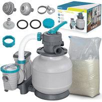 Pompa piaskowa filtrująca do basenów 8327 L/h + Piasek 25 kg Bestway 