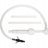 POMPA POMPKA 8CC DO SPUSZCZANIA PALIWA ROPY DO OLEJU SILNIKOWEGO Biały