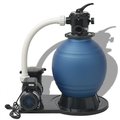 Pompa z filtrem piaskowym MWGROUP, niebieska, 1000 W, 16800 L/h - vidaXL
