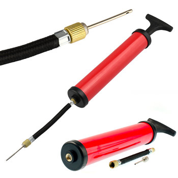 Pompka do piłek uniwersalna ręczna Z WĘŻYKIEM i IGŁĄ Captain Mike - Captain Mike