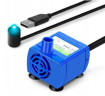 Pompka Do Poidełka Fontanna Poidełko Dla Kota Psa Automatyczne Poidło Pompka Akwariowa L-3 - SAVE