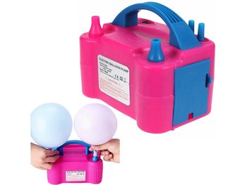 Pompka Elektryczna Do Balonów 600W Szybka Dwie Dysze - PrzydaSie.pl