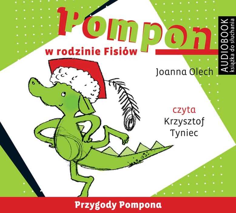 Pompon w rodzinie Fisiów - Olech Joanna | Książka w Empik